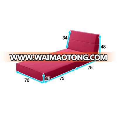 Tri-Fold Foam Folding Mattress and Sofa Bed For Guests